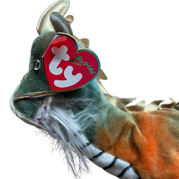 Ty Beanie Baby Zodiac Dragon - Picture 2 of 11